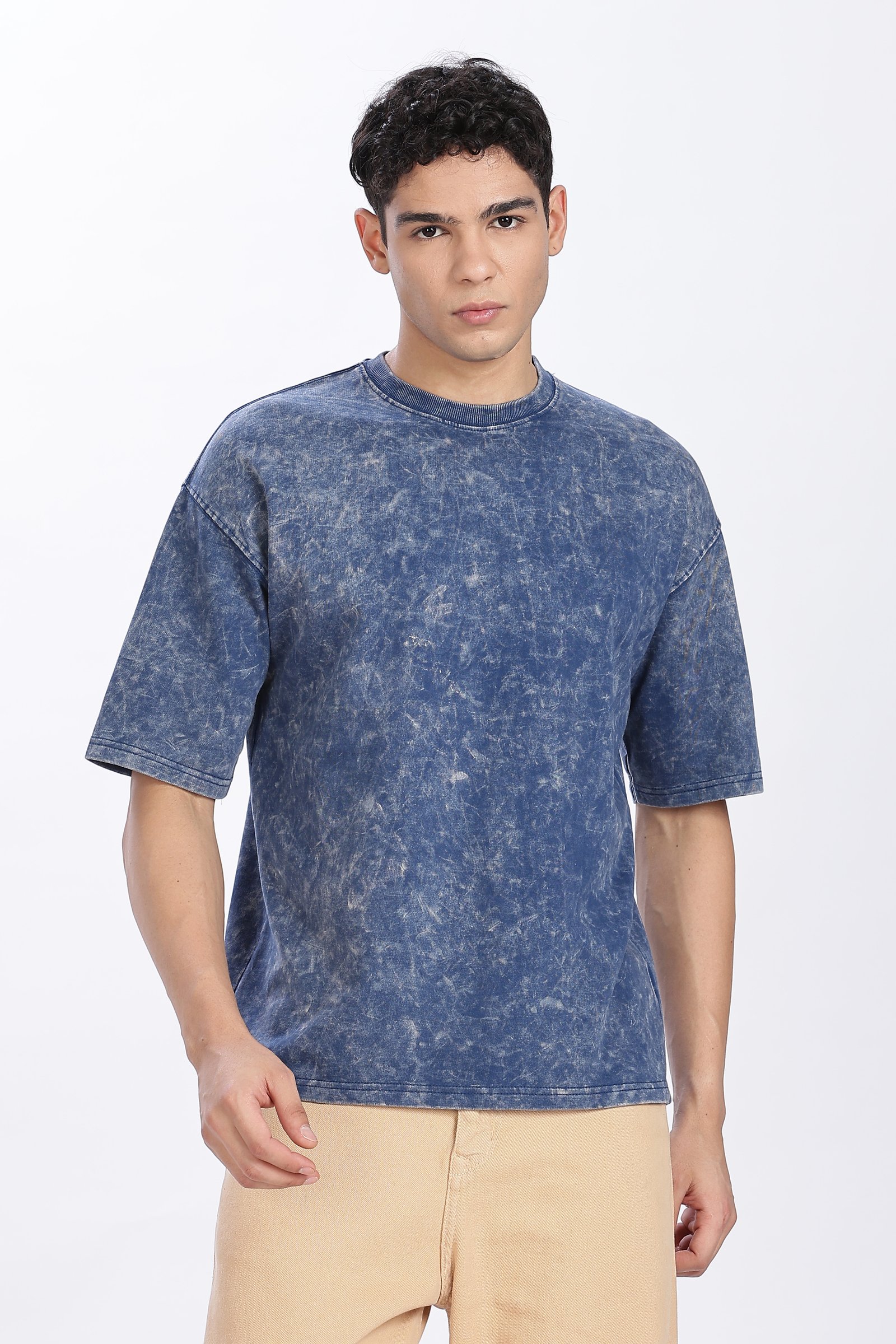 Acidwash Oversized Cotton  T-shirt
